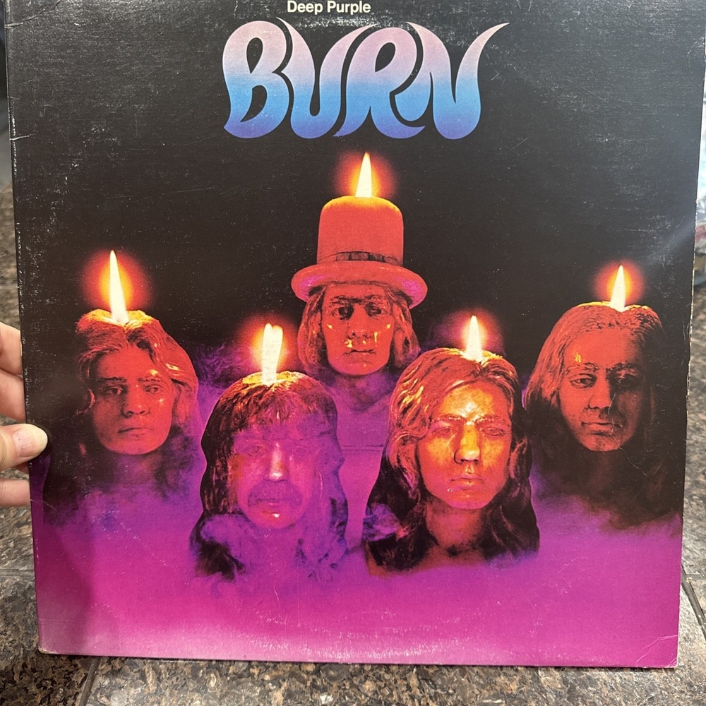 Deep Purple Burn LP 1974 US Original Warner Bros W2766 Hard Rock Excellent